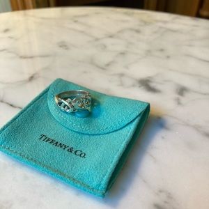Tiffany & co. 3 hearts ring. Size 7